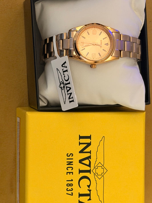 Invicta Rose Gold Watch in box