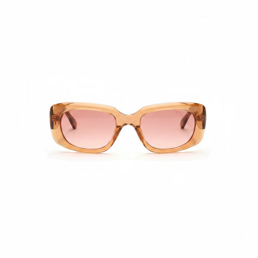 Noticed Atelier by Legzdiamond Givenchy sunglasses with classic caramel frames and clear caramel tinted lenses.
