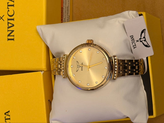 Invicta Gold Watch