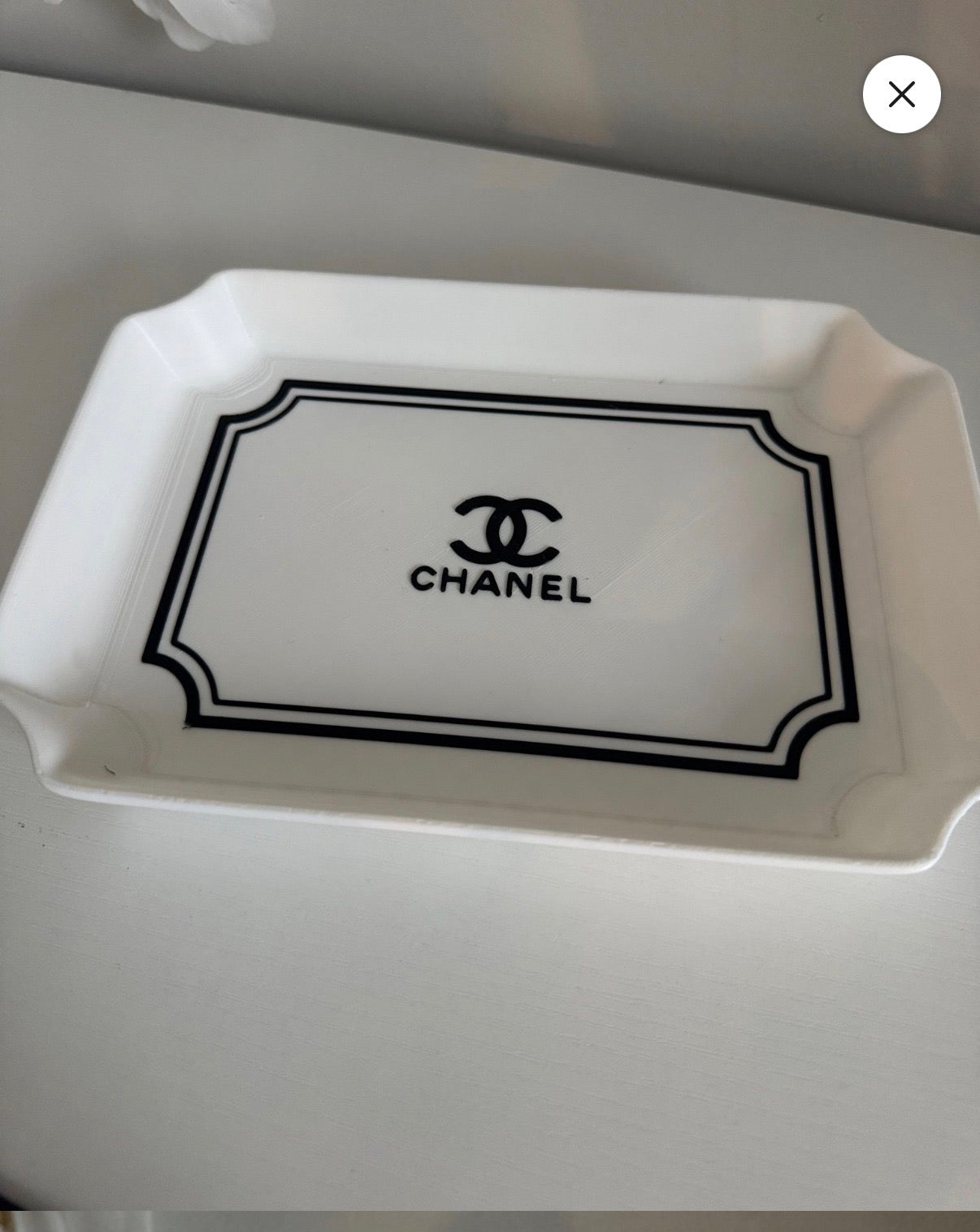 Chanel Porcelain Tray