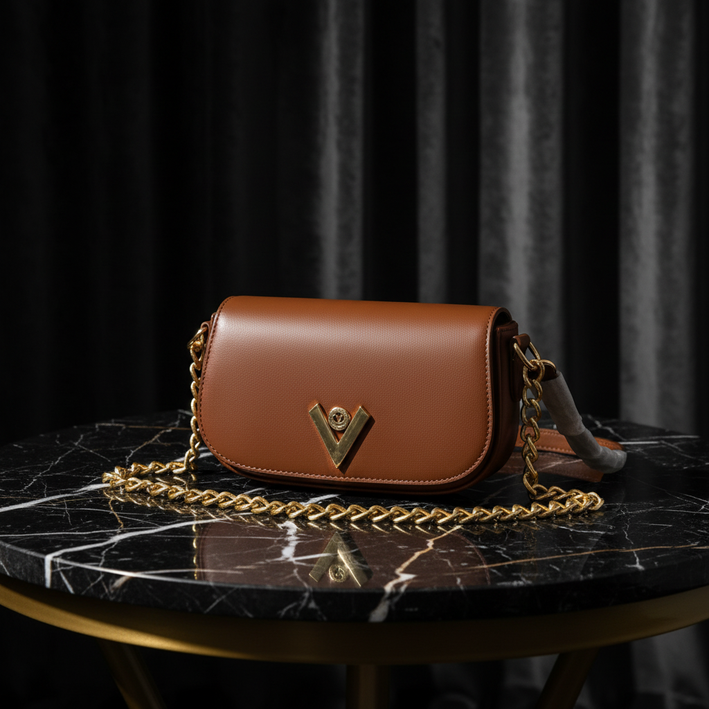 Valentino Crossbody on dark luxury background