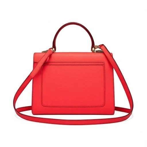 Noticed Atelier by Legzdiamond MCM Mini Tracy crossbody bag in coral red leather with gold-tone hardware